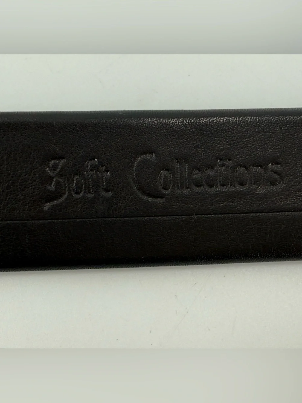 Soft Collections by Bill Lavin Vintage‎ Italian Calfskin Belt Made in America 36